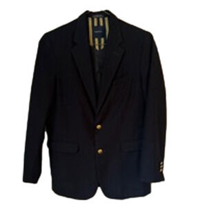 🌿Nautica Blazer Black, boys size 16🌿